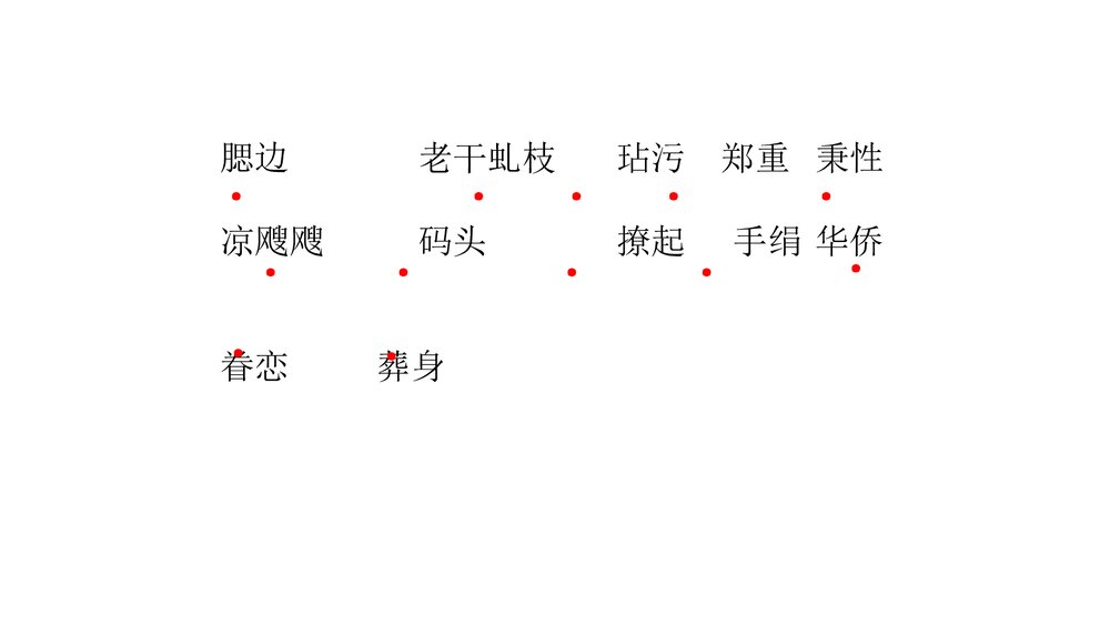 统编版五年级语文下册 第一单元知识小结PPT课件(共23张)4