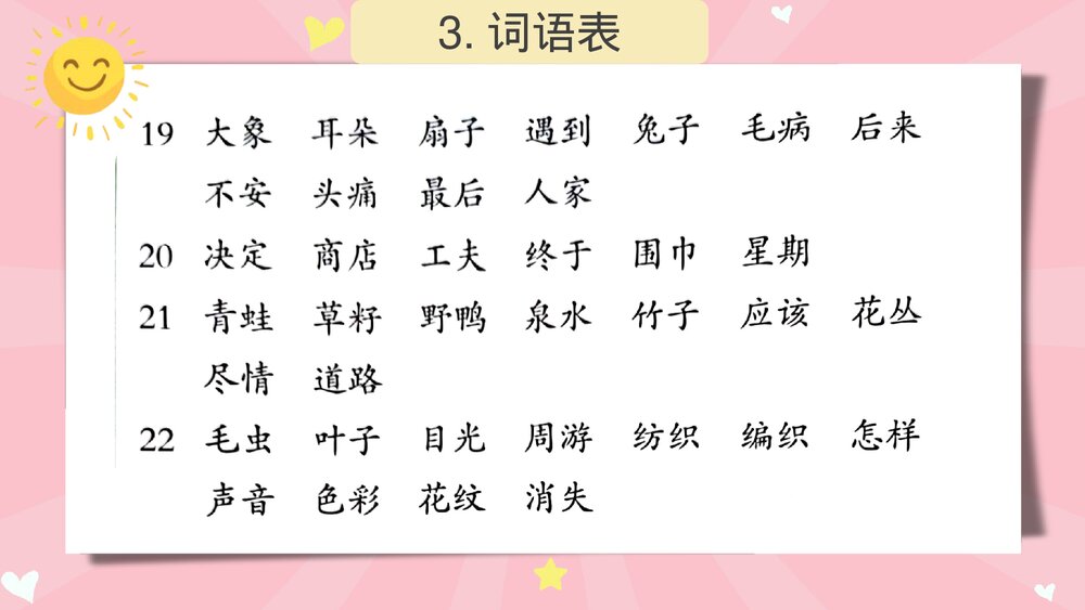 统编版语文二年级下册·第七单元复习课(PPT课件)10