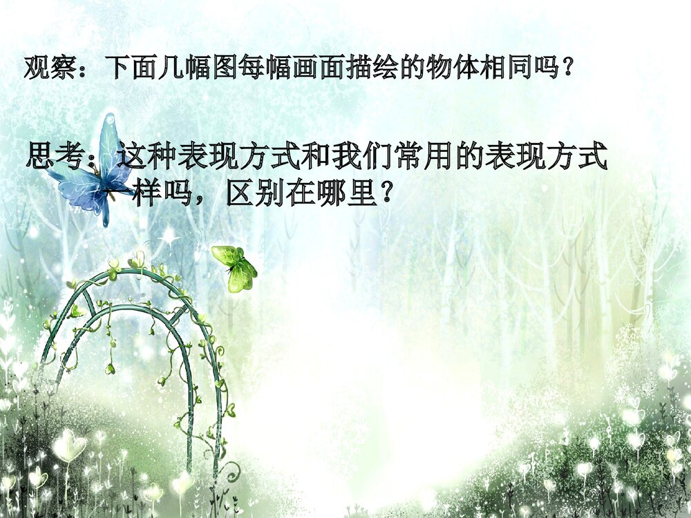 人美版初中美术八年级下册《手绘线条图像--物象多视角的表达》教学PPT课件2