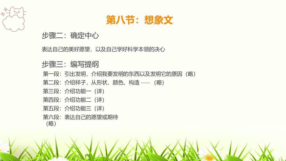 部编版四年级语文下册·写作提升课第三节想象文PPT课件9