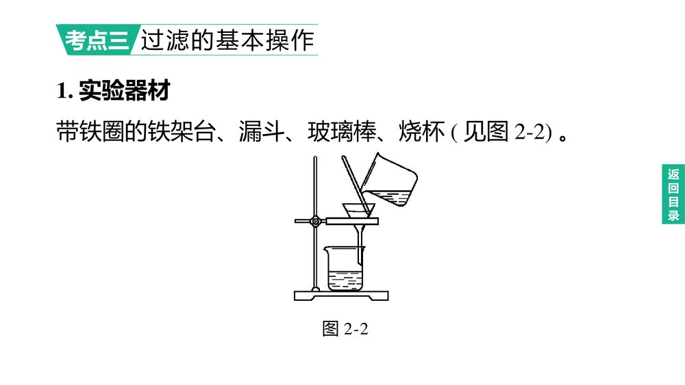 (人教版)中考化学总复习一轮复习PPT课件 主题02 自然界的水9