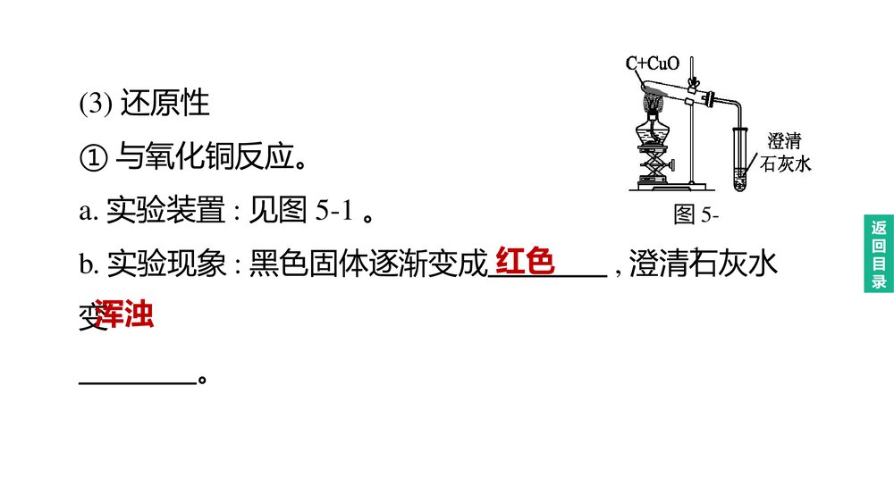 (人教版)中考化学总复习PPT课件:主题05 碳和碳的氧化物6