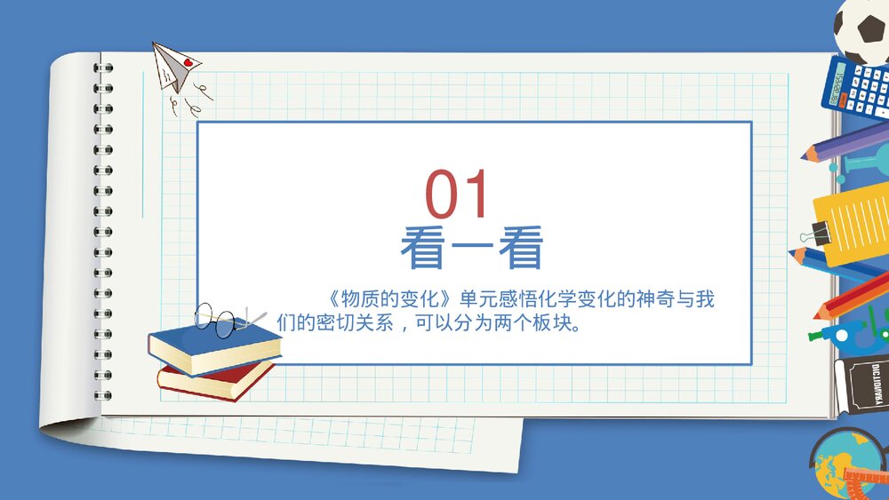 教科版(2017秋)六年级科学下册第四单元《物质的变化》单元整理PPT课件下载3