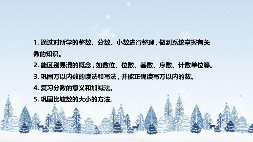 北师大版数学三年级下册《总复习:数的认识》说课PPT下载6