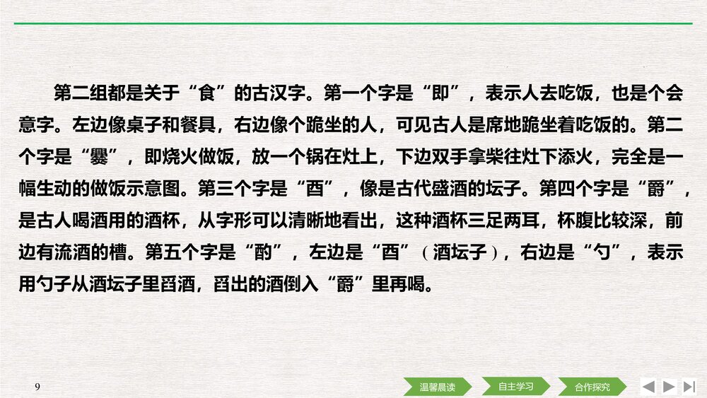人教版-高中语文语言文字应用-21-22版:第一节 字之初,本为画——汉字的起源PPT课件-第三9