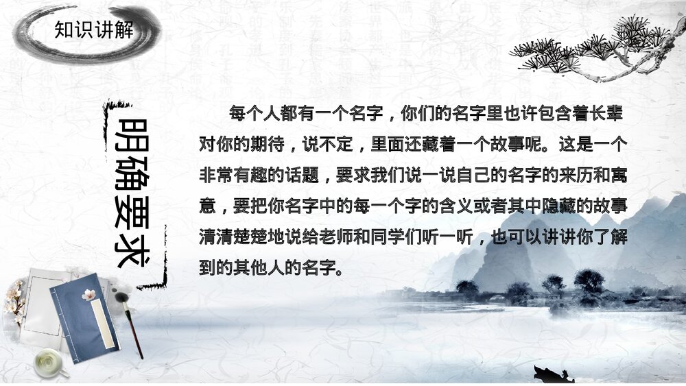 部编版三年级语文上册第四单元 口语交际:名字里的故事 教学课件PPT下载7