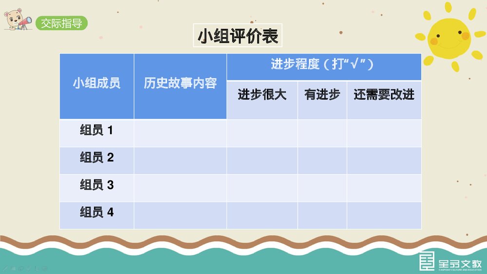 部编·四年级语文上册《口语交际:讲历史人物故事》教学PPT课件下载9