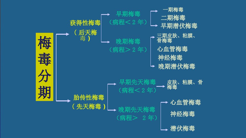 梅毒的治疗和护理PPT课件下载3