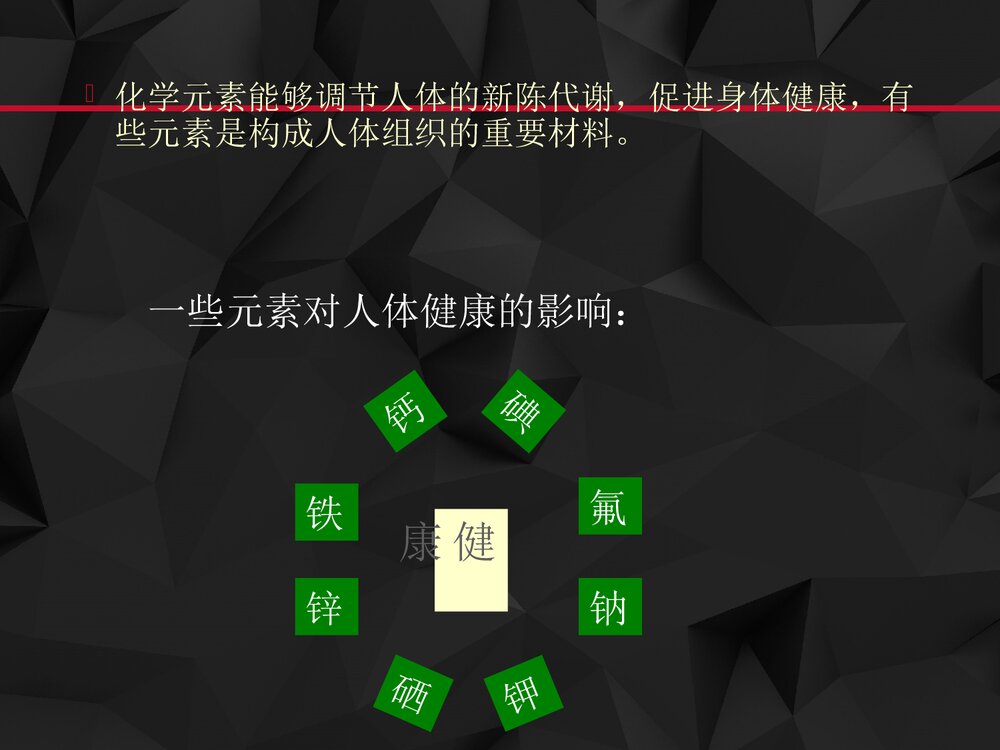 《化学元素与人体健康》生活中的化学课件PPT下载4