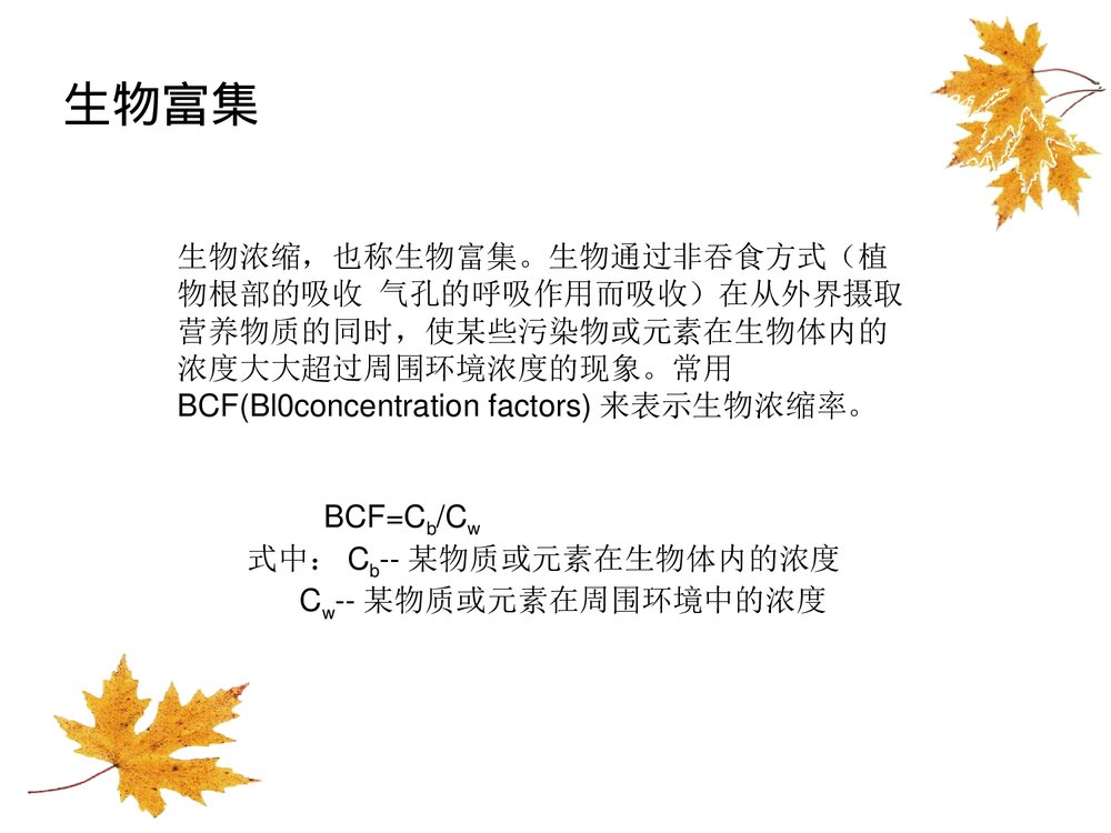 环境生物化学课件PPT下载(共22页)3