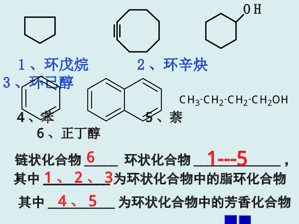 高中化学《第一章 认识有机化合物 第一节 机物的分类》PPT课件9