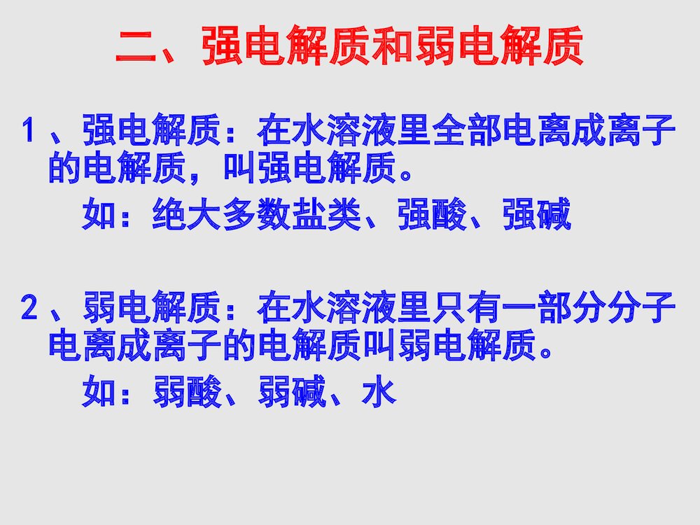 《第一节 弱电解质的电离》选修四化学PPT课件下载8