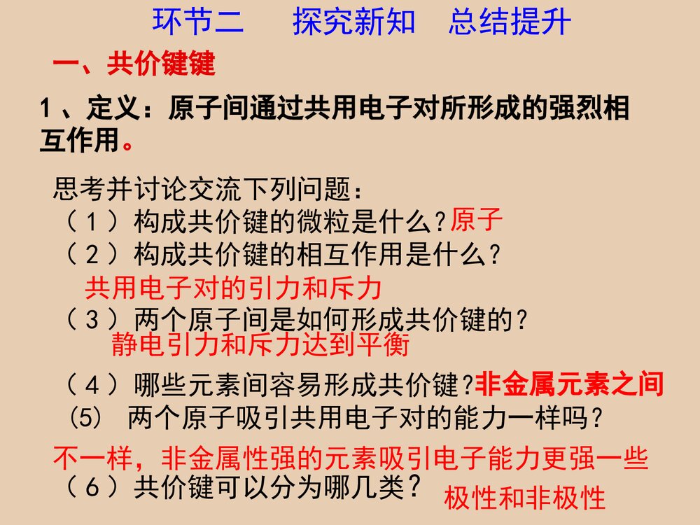 《微粒之间的相互作用力》PPT课件人教版4