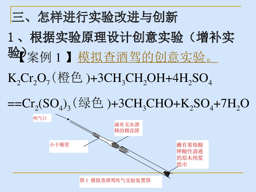 初中化学实验改进与创新PPT课件下载8
