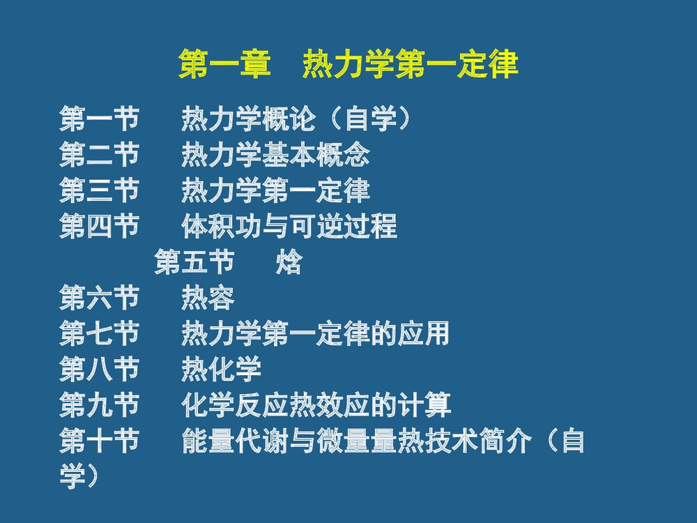 《热力学第一定律》中国石油大学物理化学PPT课件下载3