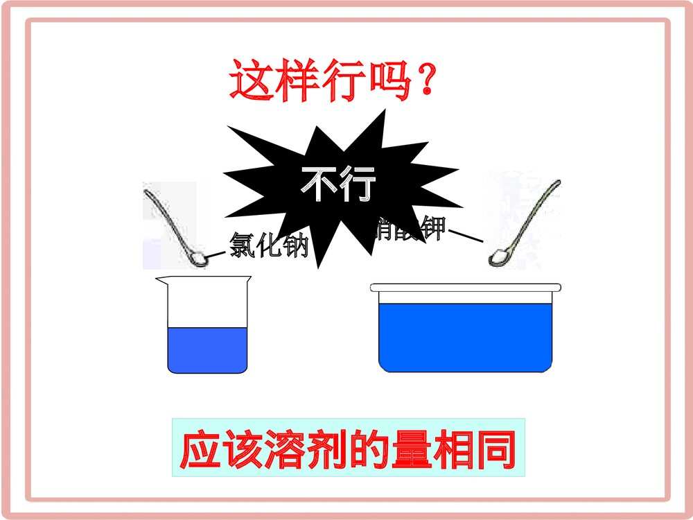 初中化学《溶解度专题》PPT课件下载5