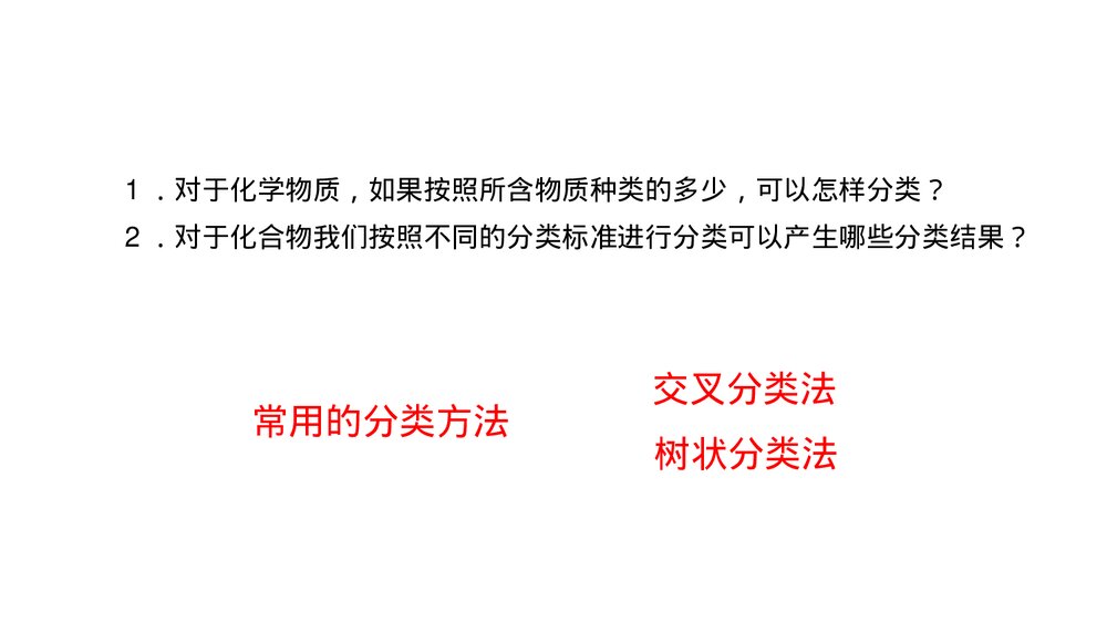 第一节 物质的分类及变化PPT课件下载7