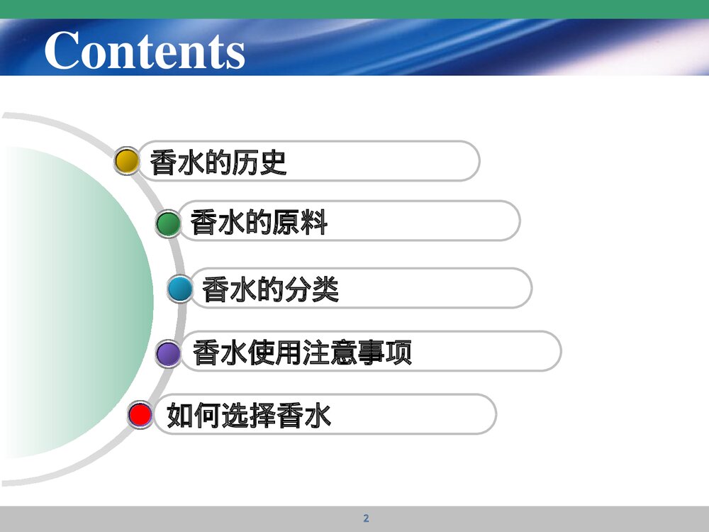 香水中的化学成分PPT课件下载2