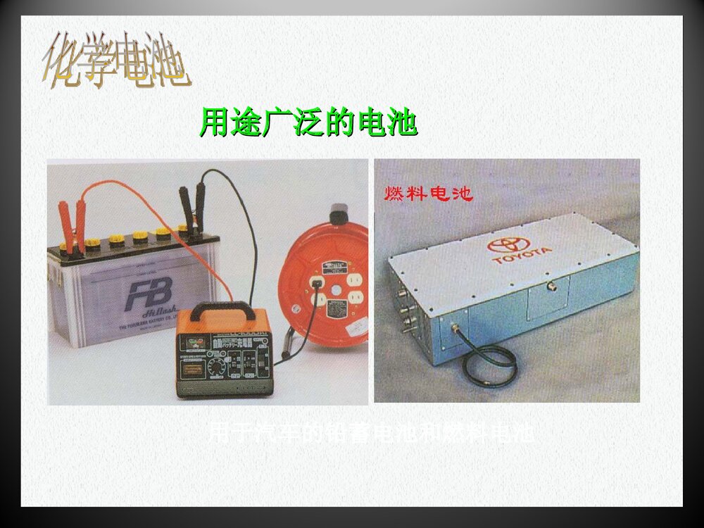 人教版选修四化学电源·用途广泛的电池PPT课件下载2