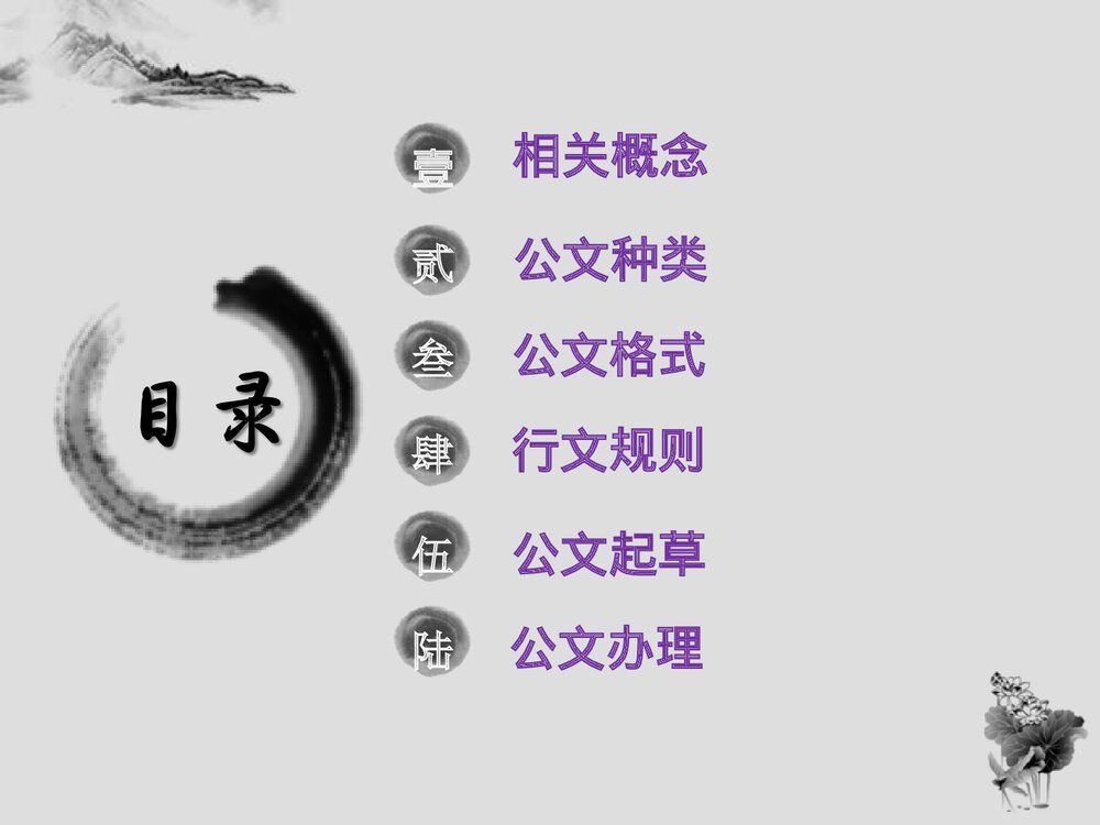 公文写作与处理PPT课件下载(共62页)2