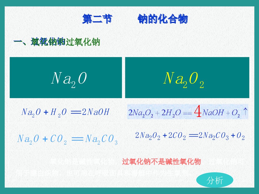 中学化学《第一课时 钠的氧化物》教学PPT课件下载3