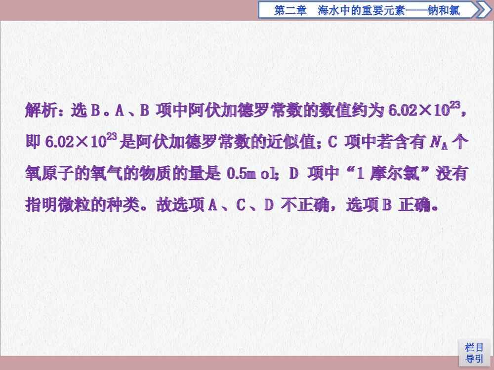 2.3.1物质的量的单位——摩尔PPT课件下载9