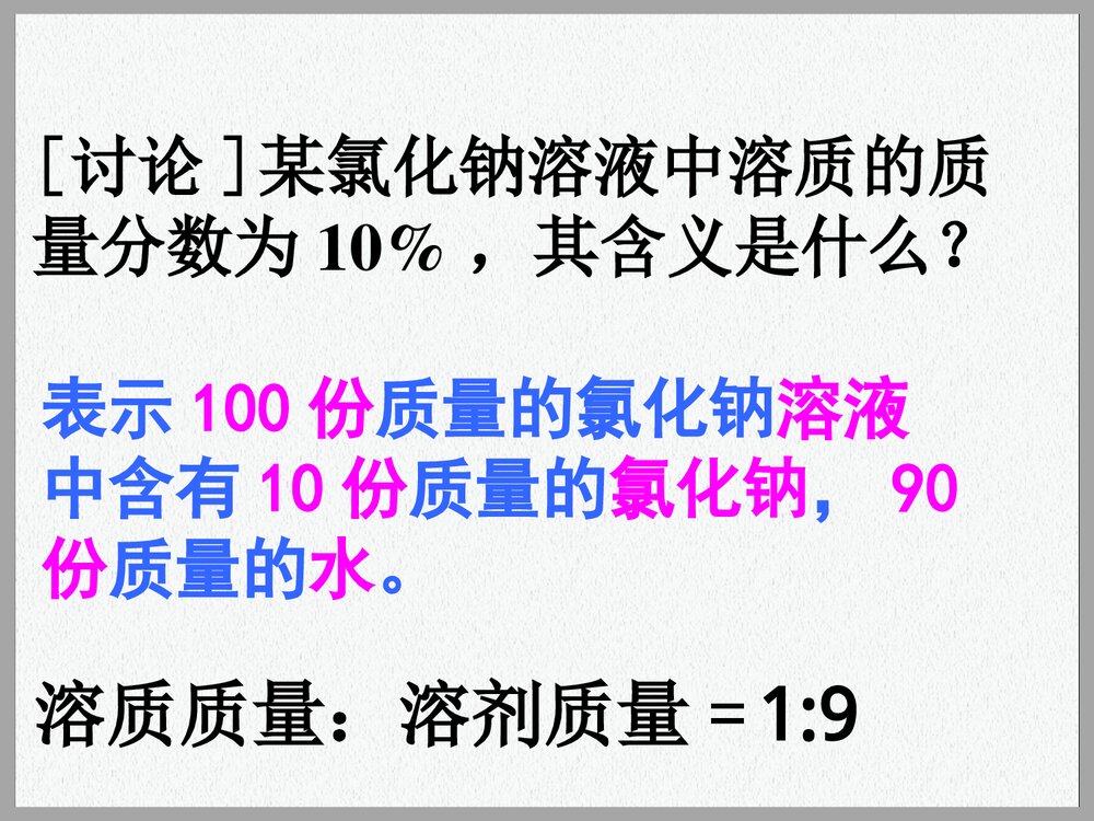 化学·课题3溶液的浓度PPT课件下载7