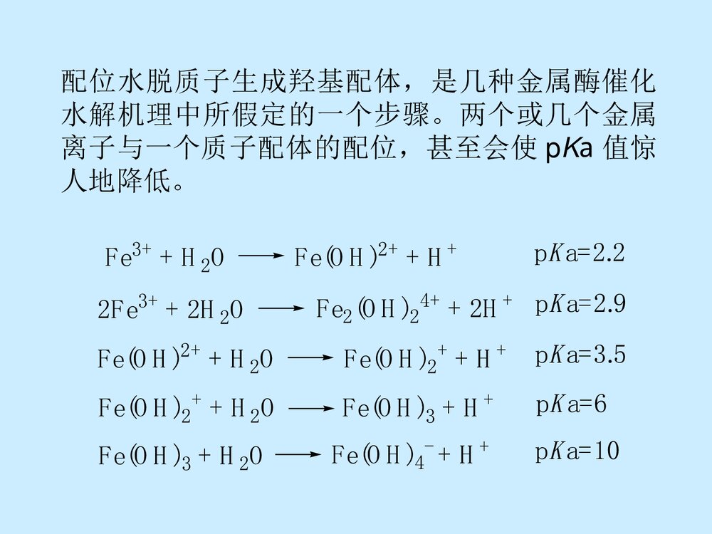 第2章 与生物无机研究有关的配位化学原理PPT课件9