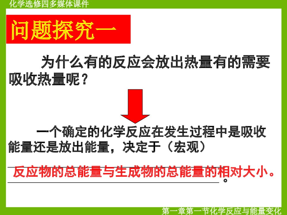 化学选修四《化学反应与能量变化》PPT课件8
