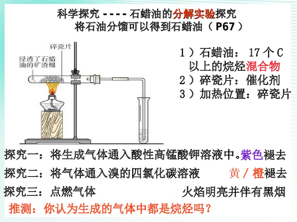 中专化学《课时1 乙烯烯烃》PPT课件7