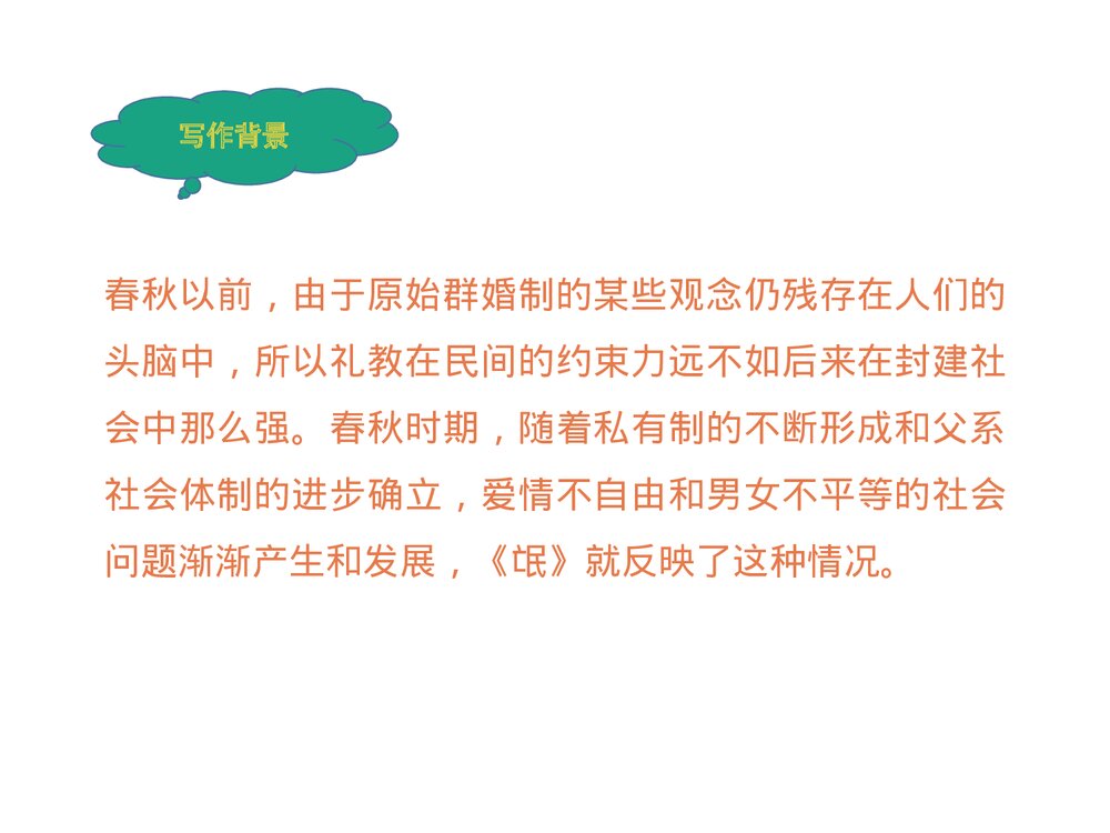 《氓》统编版高中语文选择性必修下册PPT课件4