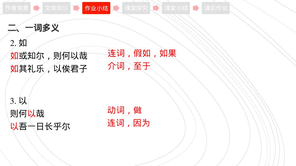 《子路、曾皙、冉有、公西华侍坐》统编版高中语文必修二PPT课件6