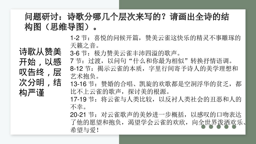 《致云雀》高中语文统编版必修一PPT课件8