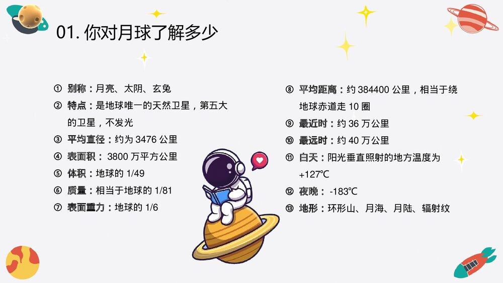 《探索宇宙的奥秘》儿童天文教育PPT课件下载4