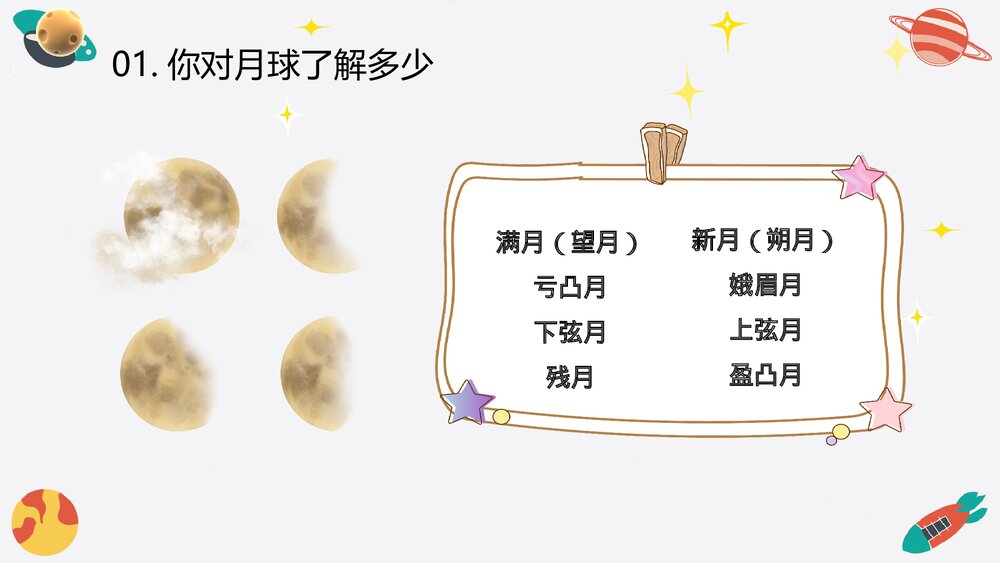 《探索宇宙的奥秘》儿童天文教育PPT课件下载6