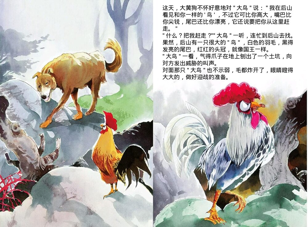 幼儿园小学生儿童十二生肖《鸡》绘本故事ppt课件4