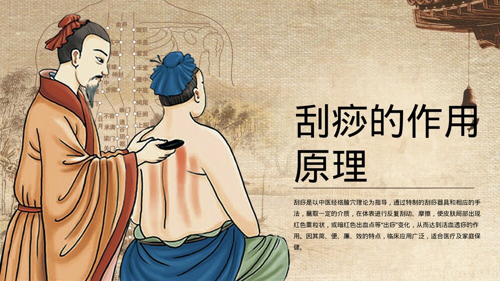 中医养生之刮痧知识培训PPT课件下载10